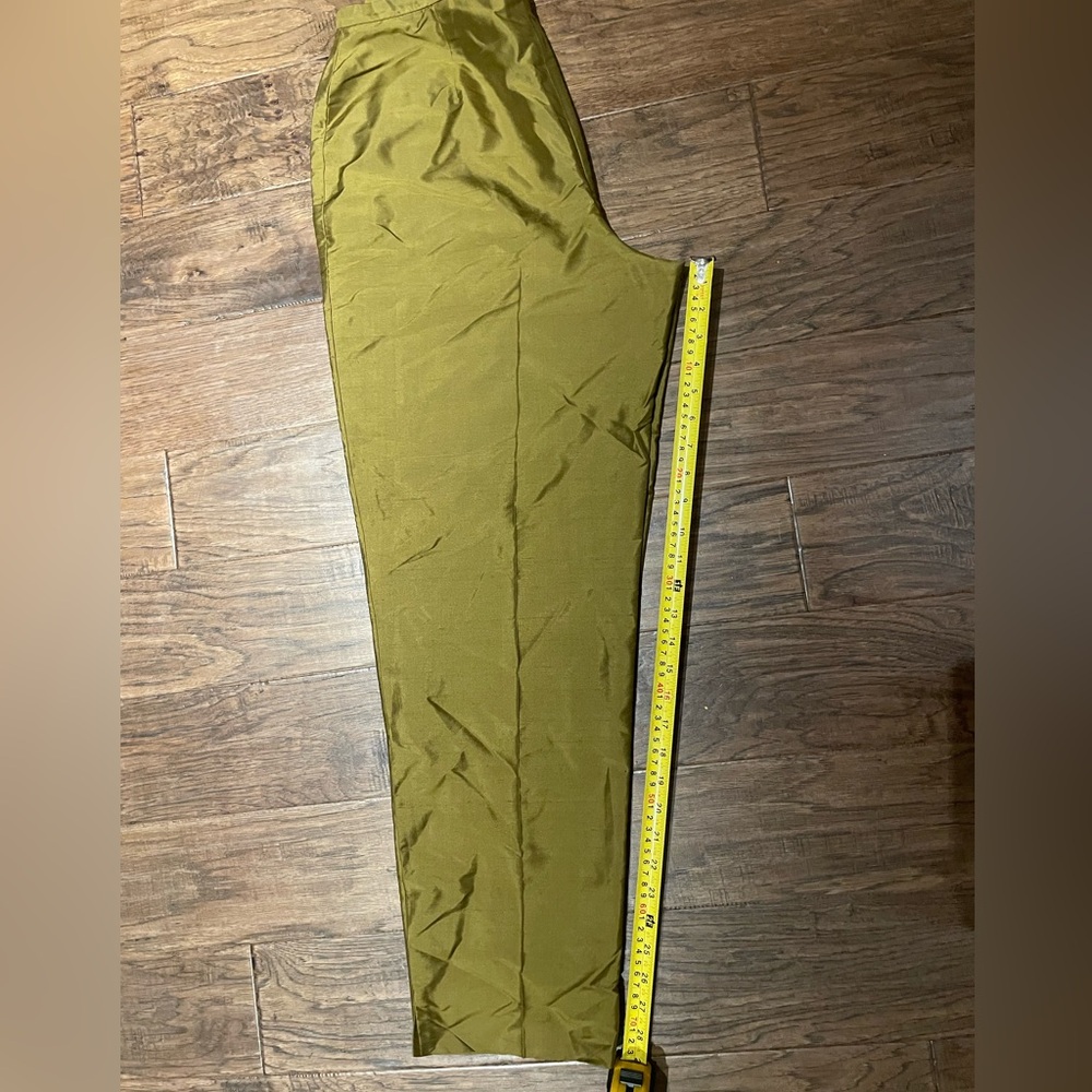 100% silk luxury pant Jones New York - Picture 5 of 6